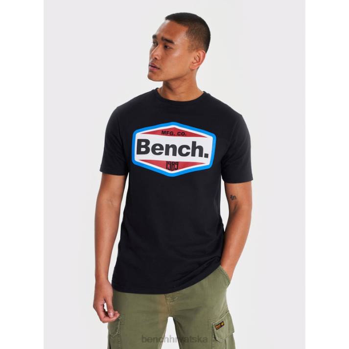 odjeća Bench muškarci Thaniel majica 8F8210 crno